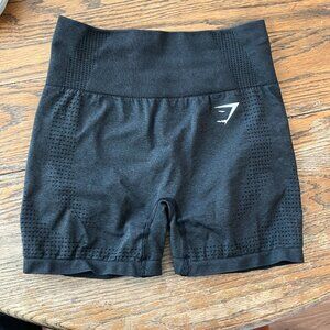 Gymshark Vital Seamless 2.0 Black Biker Shorts